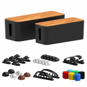 Cable Management Box 2 Pack