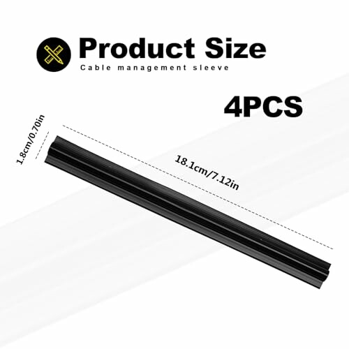 4pcs Cover Line Sleeve Cable Organizers