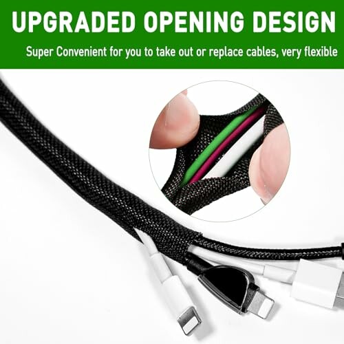 25FT Split Cable Management Sleeve
