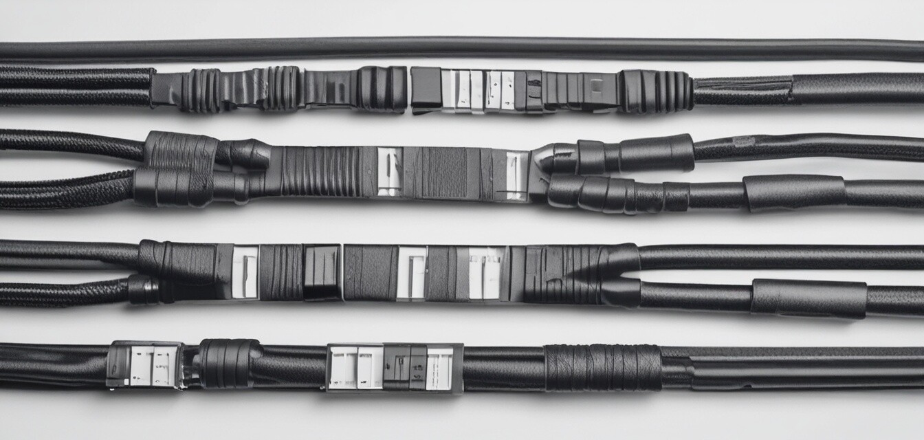 Cable organizer types