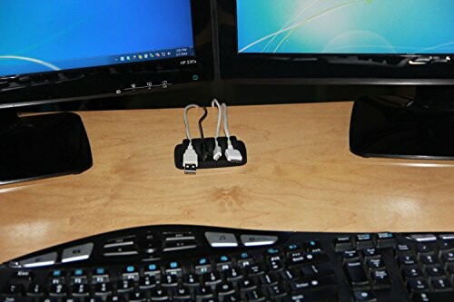 ENVISIONED Desktop Cable Organizer