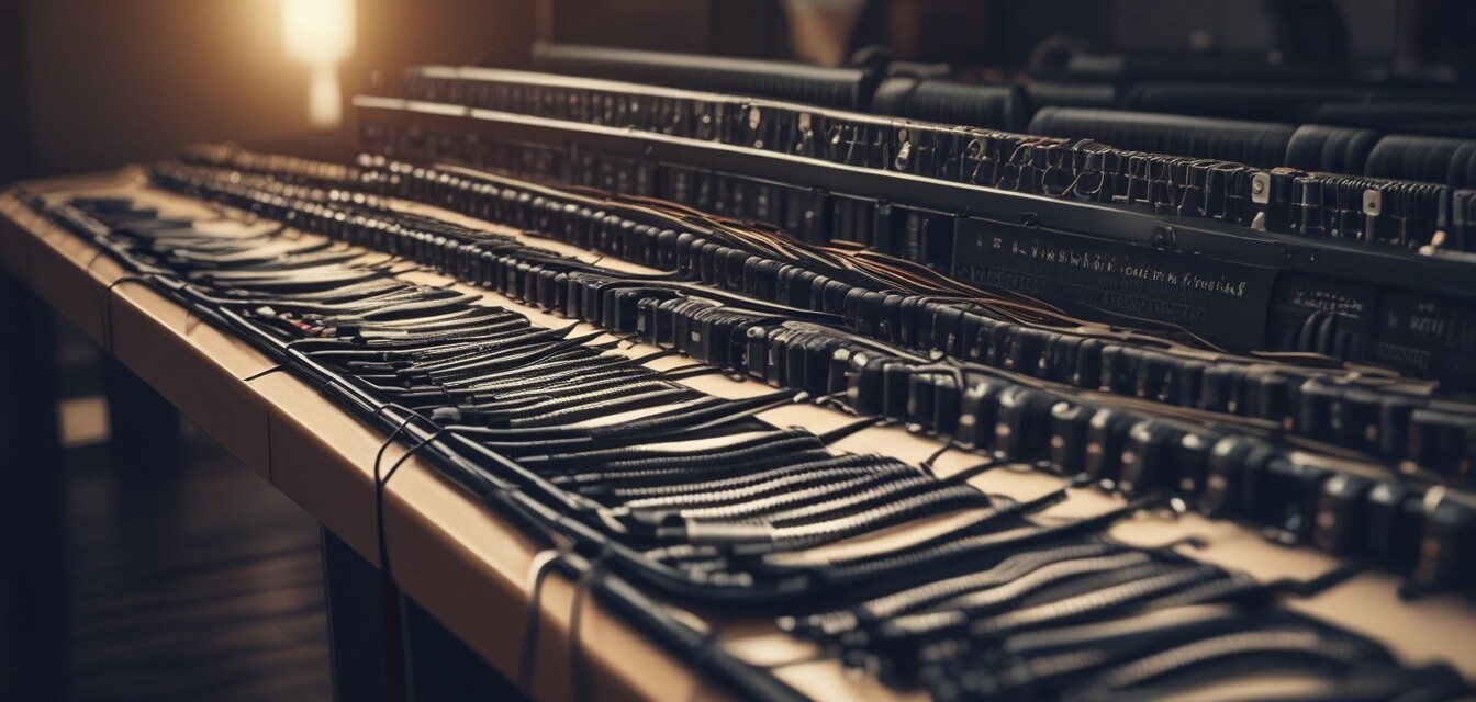 Tips for Setting Up an Efficient Event Cable Management System