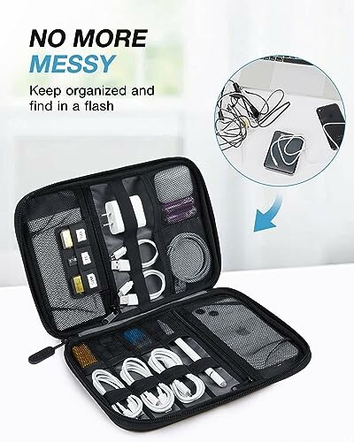 BAGSMART Electronics Travel Organizer Case