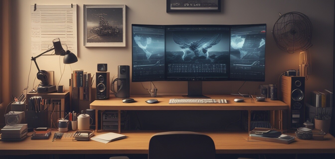 Organized workspace