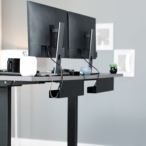 VIVO Under Desk Cable Management Trays